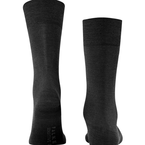 14416 Sensitive Berlin Sensitive Berlin Wool And Cotton Sock - 3000 Black