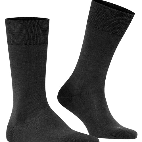 14416 Sensitive Berlin Sensitive Berlin Wool And Cotton Sock - 3000 Black
