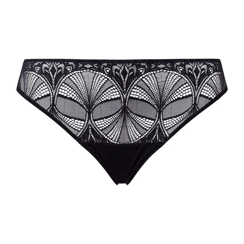 Holly Lace Brazillian Panty | Black 70823-019