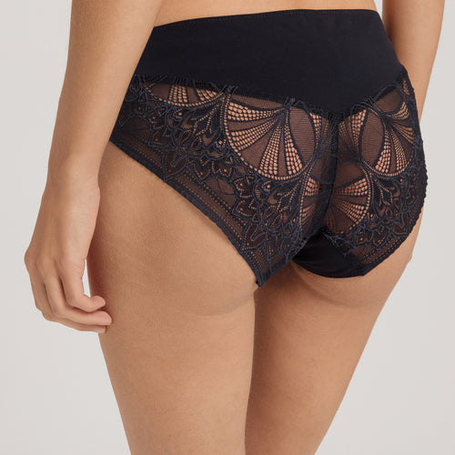 Holly Lace Hi-Cut Briefs | Black 70824-019