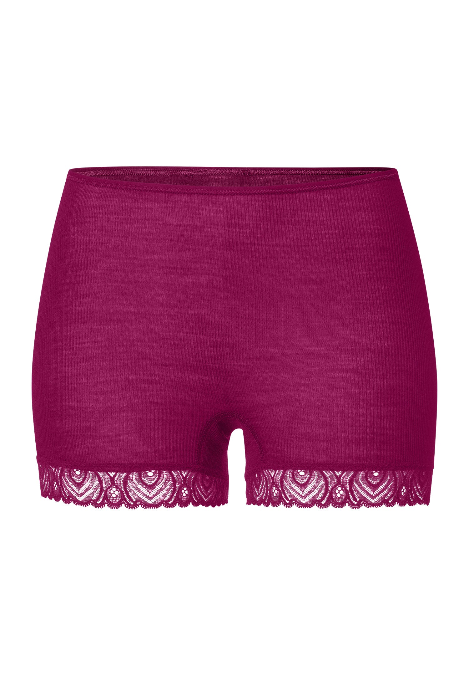 Woolen Lace Lace Trim Wool And Silk Boyleg | Pink Tourmaline 70832-2473