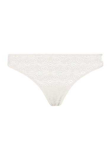 Ruby Geometric Lace Bikini | Misty White 70855-2123