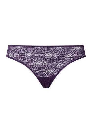 Ruby Geometric Lace Bikini | Amethyst 70855-2431