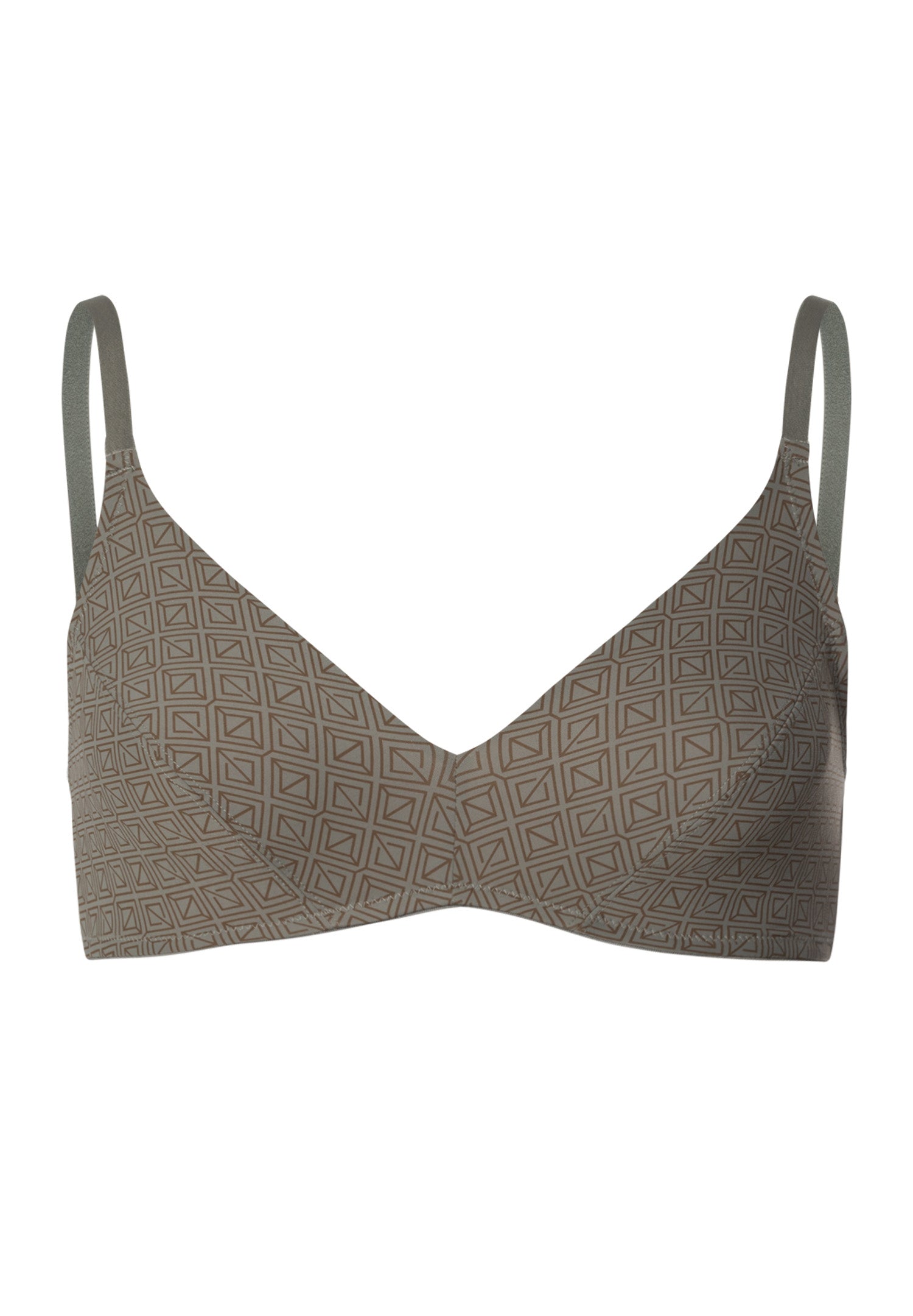 Alicia Quick Dry Soft Cup Bra | Kalamata Pattern 70856-3008