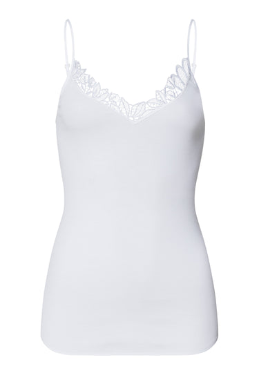 Belina Cotton V-Neck Camisole | White 70878-101