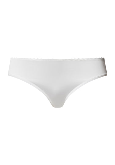 Satin Deluxe Satin Jersey Bikini | Off White 71125-102