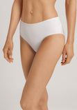 Satin Deluxe Satin Jersey Hi-Cut Briefs | Off White 71126-102