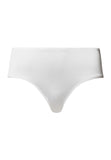 Satin Deluxe Satin Jersey Hi-Cut Briefs | Off White 71126-102