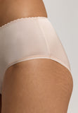 Satin Deluxe Satin Jersey Hi-Cut Briefs | Natural 71126-858