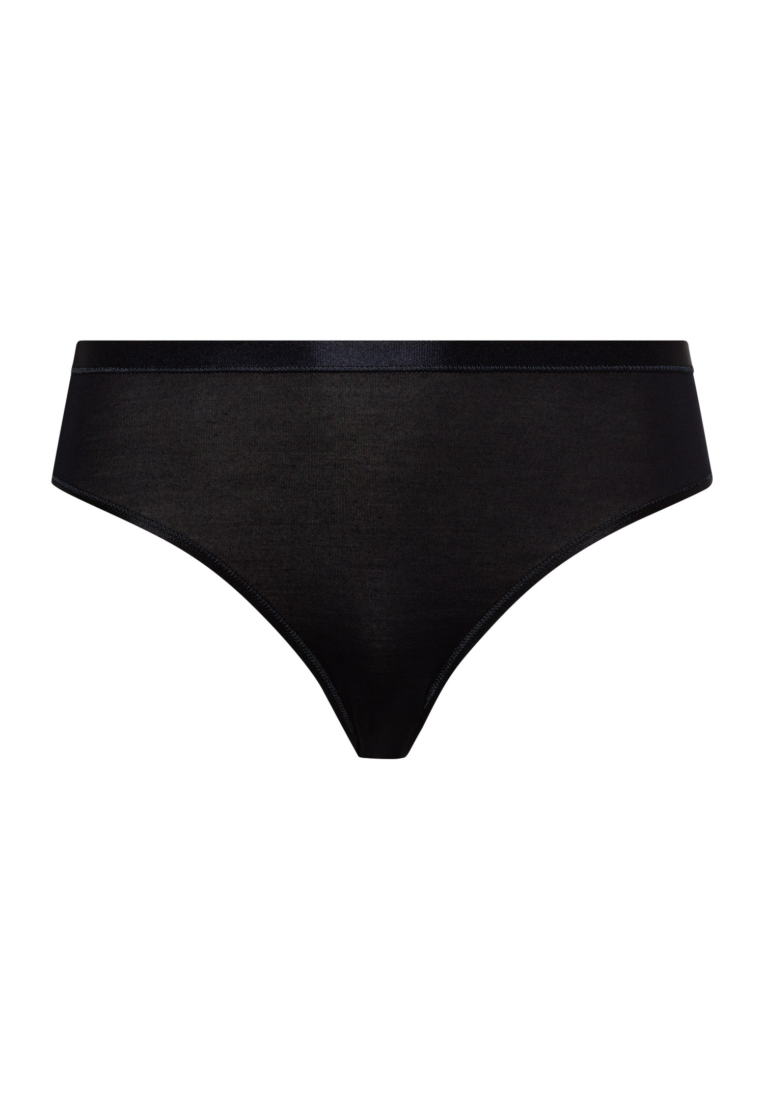 71253 Soft Touch Hi Cut Brief - 019 Black