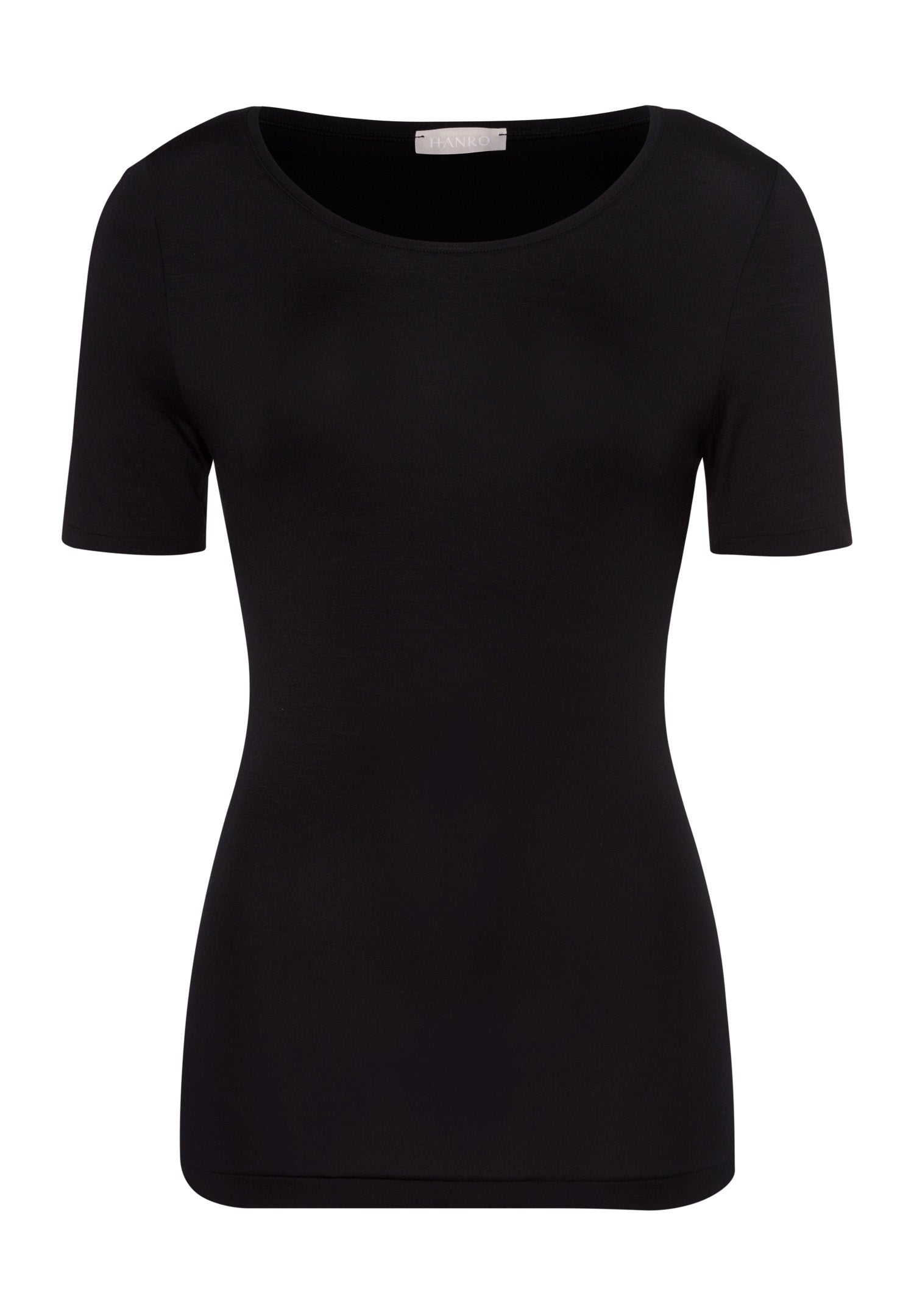 71258 Soft Touch Short Sleeve Top - 019 Black