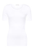 71258 Soft Touch Short Sleeve Top - 101 White