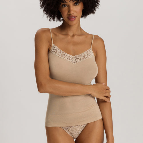 Moments V-Neck Cami | Iced Cappuccino 71485-2846