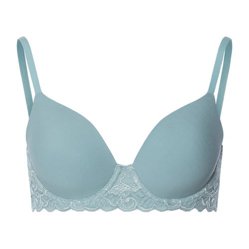 Luxury Moments Lace T-Shirt Bra | Tourmaline Blue 71503-2712
