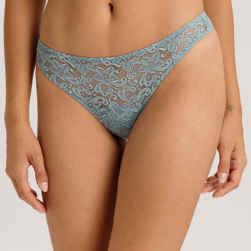 Luxury Moments Thong | Tourmaline Blue 71507-2712