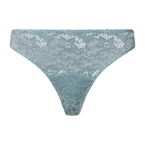 Luxury Moments Thong | Tourmaline Blue 71507-2712