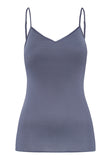 71605 Cotton Seamless Spaghetti Cami Padded - 2656 Pigeon