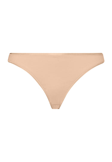 71624 Cotton Seamless High Cut Brief - 274 Beige