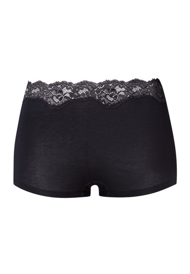 Dana Tencel™ Boyleg With Lace Detail | Black 71843-019