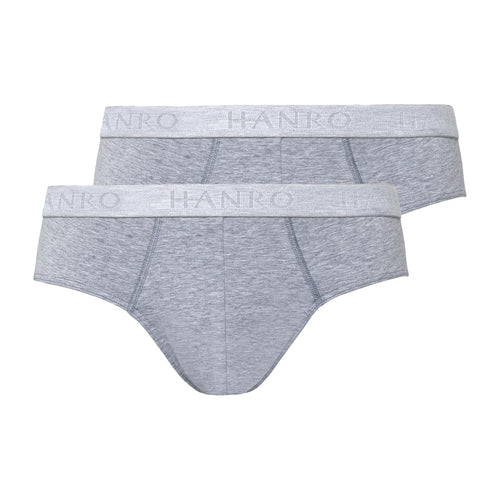 73075 Cotton Essentials Briefs 2-Pack - 1961 Light Melange