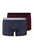 Cotton Essentials Boxer Briefs 2-Pack | Barolo / Ombre Blue 73078-3047