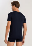 73089 Cotton Superior V-Neck Shirt - 593 Midnight Navy