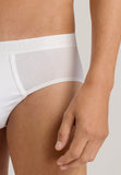 73101 Cotton Essentials Briefs - 0100 All White