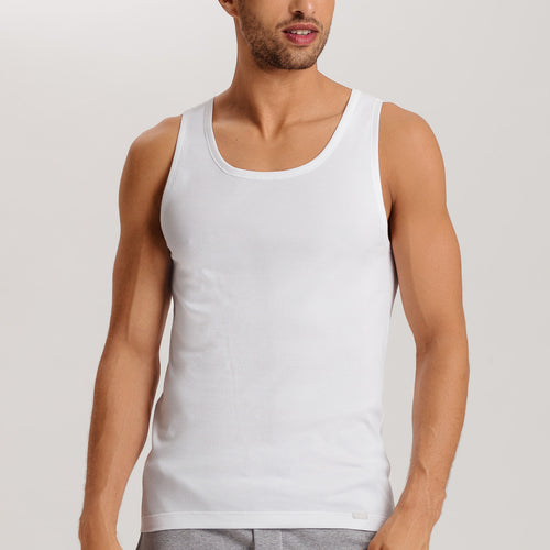 Cotton Essentials Cotton Tank Top | White 73111-101