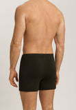 Casuals Single Jersey Boxers With Button Fly | Earthy Ink Melange 73207-3044