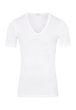 73665 Cotton Pure V-Neck T-Shirt - 101 White