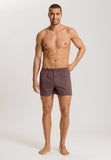 74013 Fancy Woven Boxer - 2863 Dark Wine Stripe
