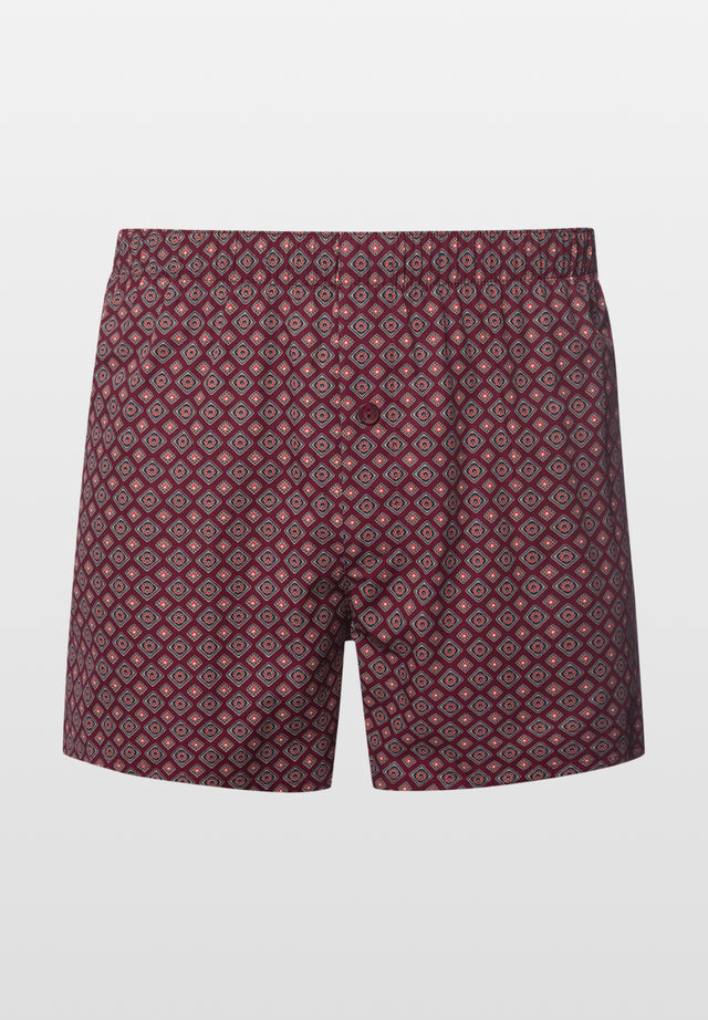 patterned boxers on a light grey background
