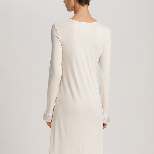 Claire Tencel™ And Cotton Nightgown | Misty White 74768-2123