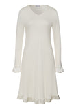 Claire Tencel™ And Cotton Nightgown | Misty White 74768-2123
