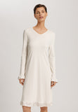 Claire Tencel™ And Cotton Nightgown | Misty White 74768-2123