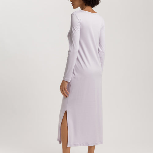 Kalea Floral Tulle Cotton Nightgown | Pink Lavender 74787-2463