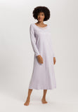 Kalea Floral Tulle Cotton Nightgown | Pink Lavender 74787-2463