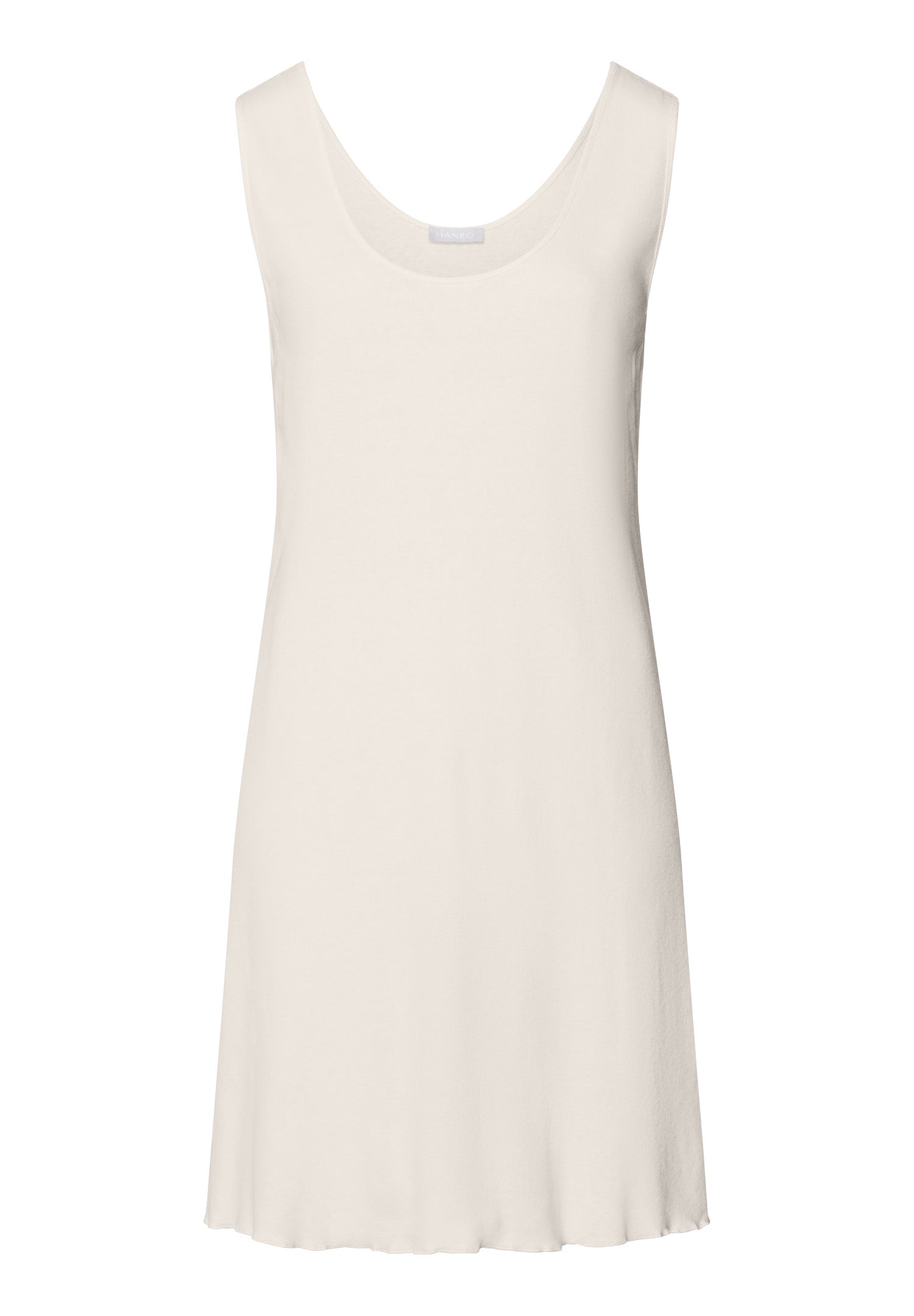 Serena Cotton And Linen Tank Gown 90cm | Misty White 74791-2123