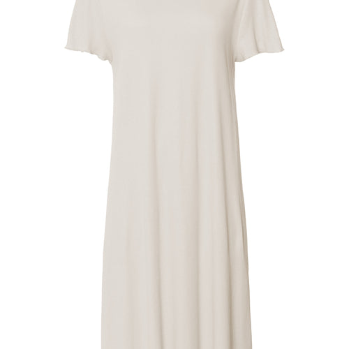 Serena Cotton And Linen Nightgown | Misty White 74792-2123