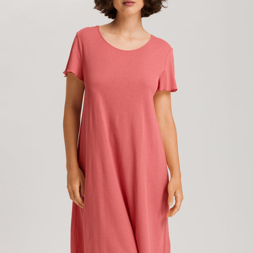 Serena Cotton And Linen Nightgown | Lantana 74792-2347