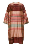 74860 Hannah Caftan - 2166 Earth Tanned Stripe