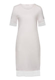 74877 Sophie Short Sleeve Nightgown 100cm - 1393 Rose Cream