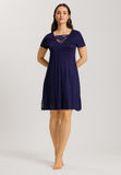 74886 Eva Short Sleeve Nightgown 95cm - 2621 Evening Blue