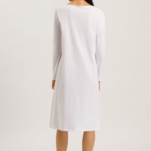 74944 L/Slv Nightgown - 101 White