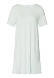 Natural Elegance Short Sleeve Nightdress 90cm | Vapor Melange 74949-3011