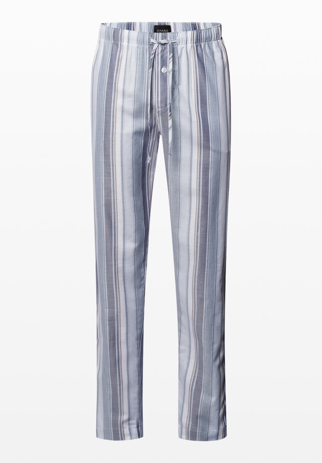 striped pajama pants on light grey background
