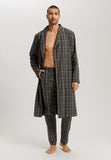 Night And Day Cotton Shawl Collar Robe | Urban Check 75116-3041