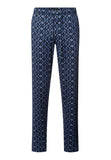 Night And Day Knit Lounge Pant | Blue Diamonds 75216-3023