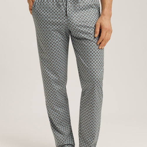Night And Day Knit Lounge Pant | Grey Gems Print 75216-3071