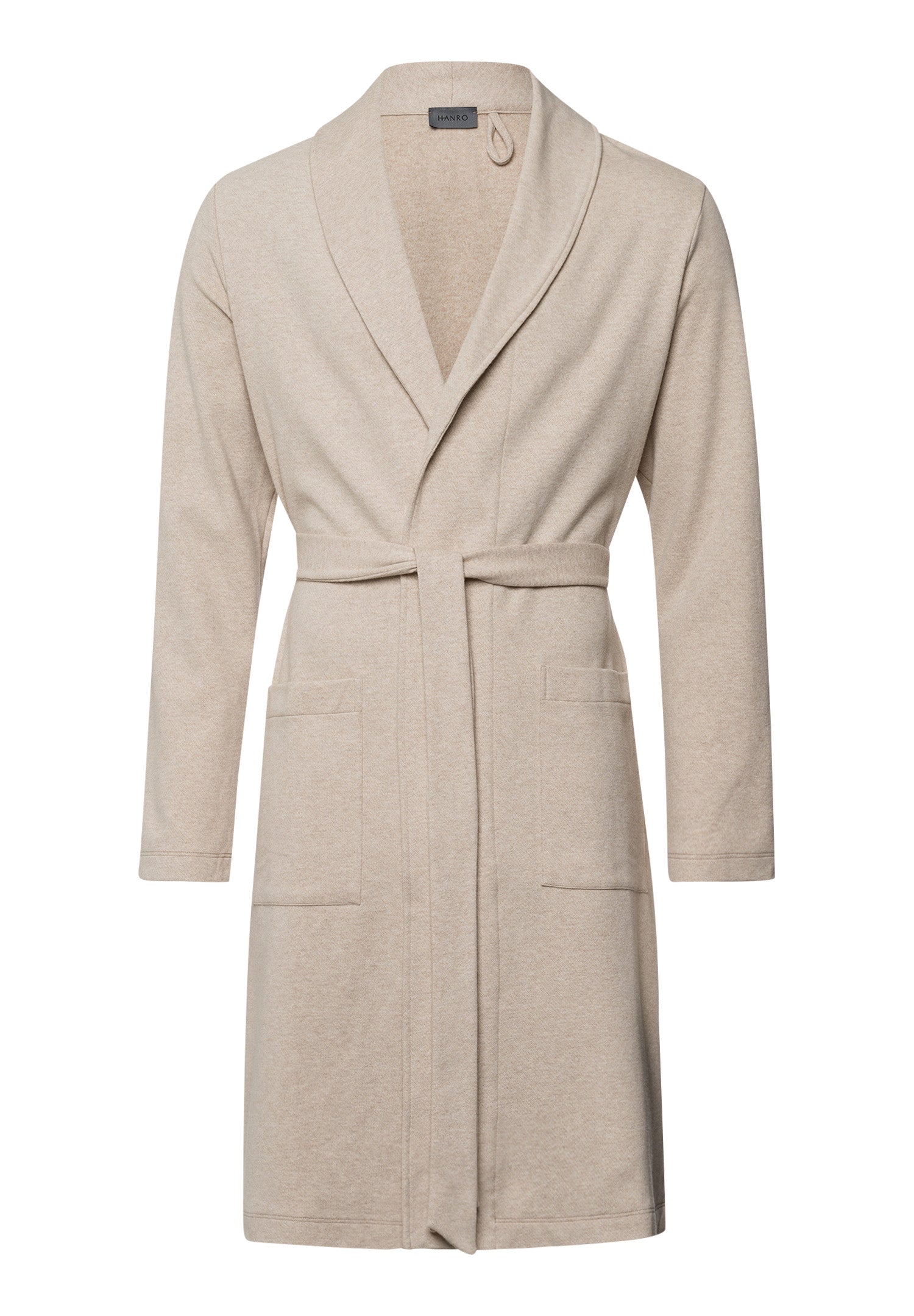 Cozy Living Organic Cotton Soft Jersey Robe | Camel Melange 75821-2895